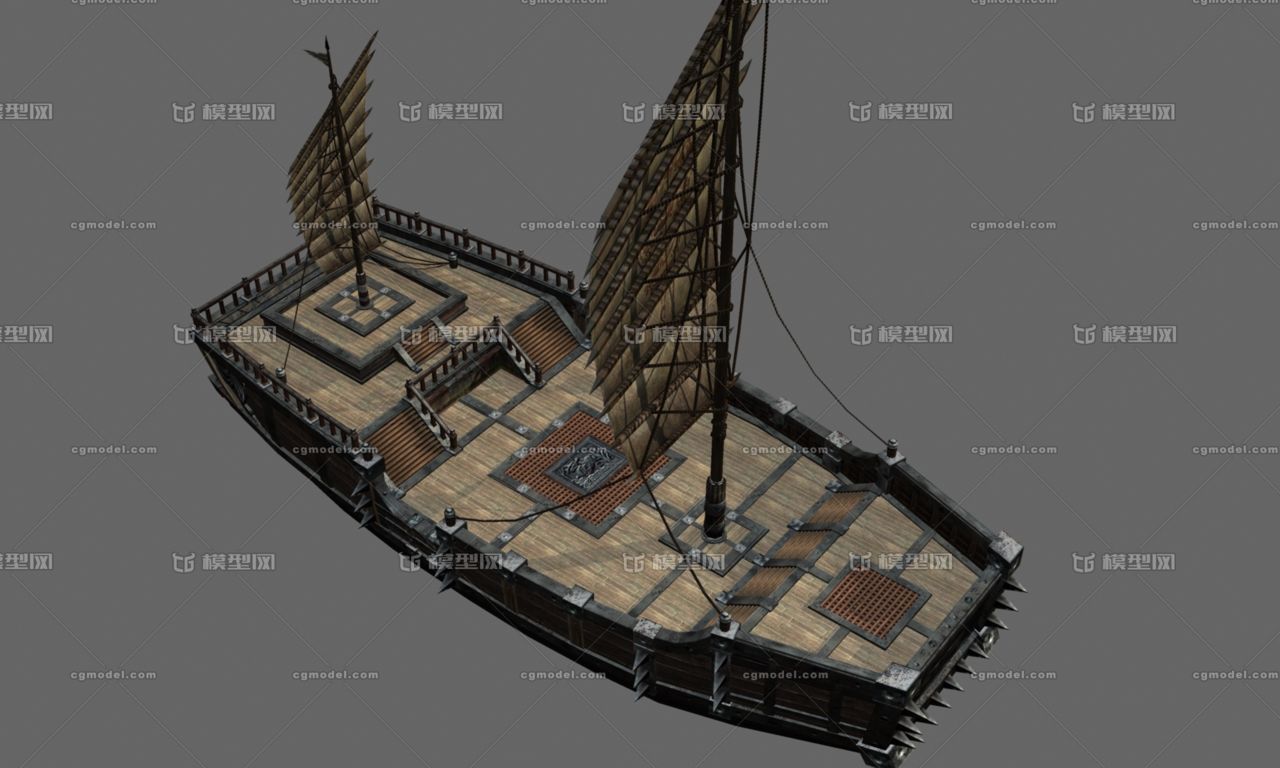 中国古代帆船 古代战船 福船 楼船 广船 沙船