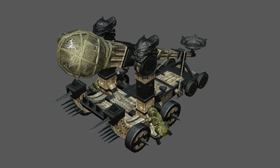 四种器械 古代 攻城器械 守城器械 床弩 投石机