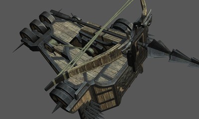 四种器械 古代 攻城器械 守城器械 床弩 投石机