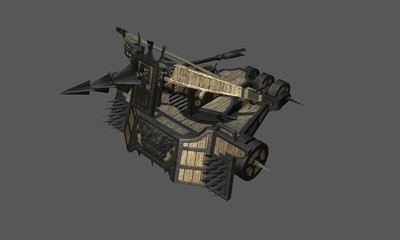 四种器械 古代 攻城器械 守城器械 床弩 投石机