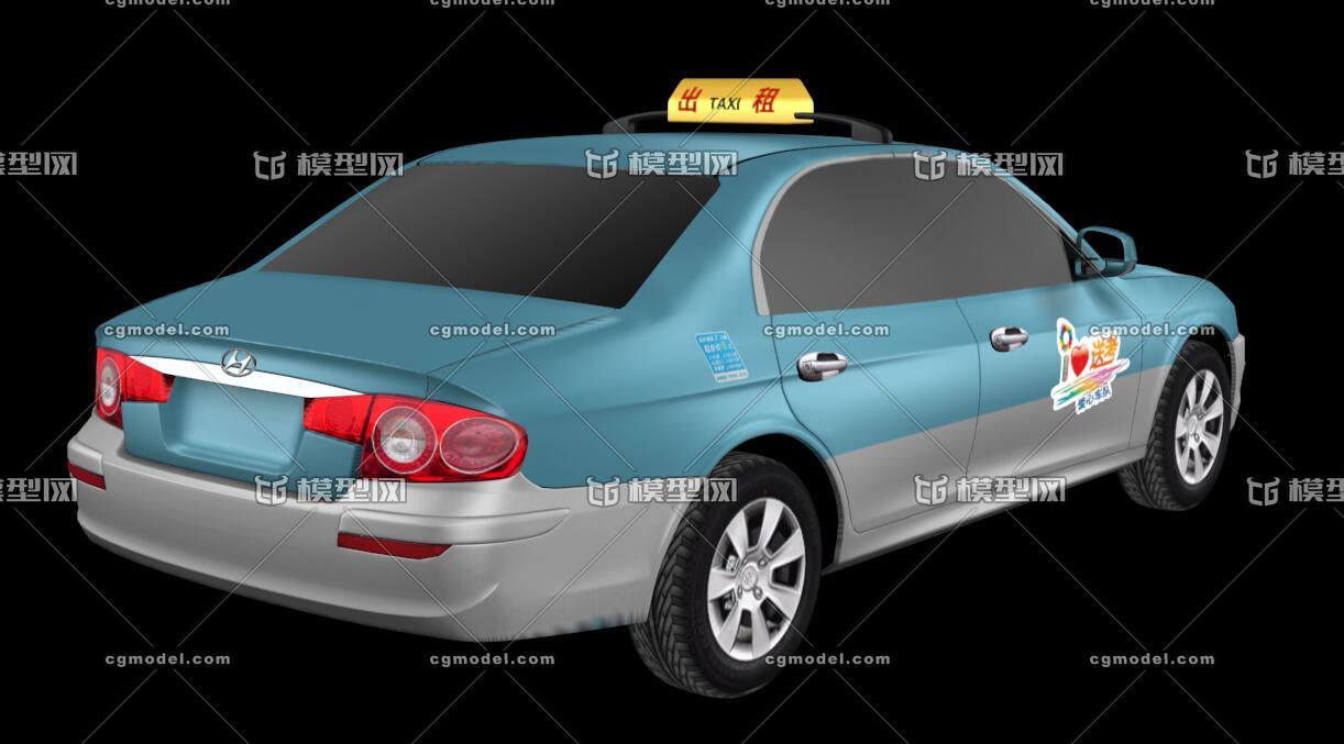 现代-伊兰特-出租车