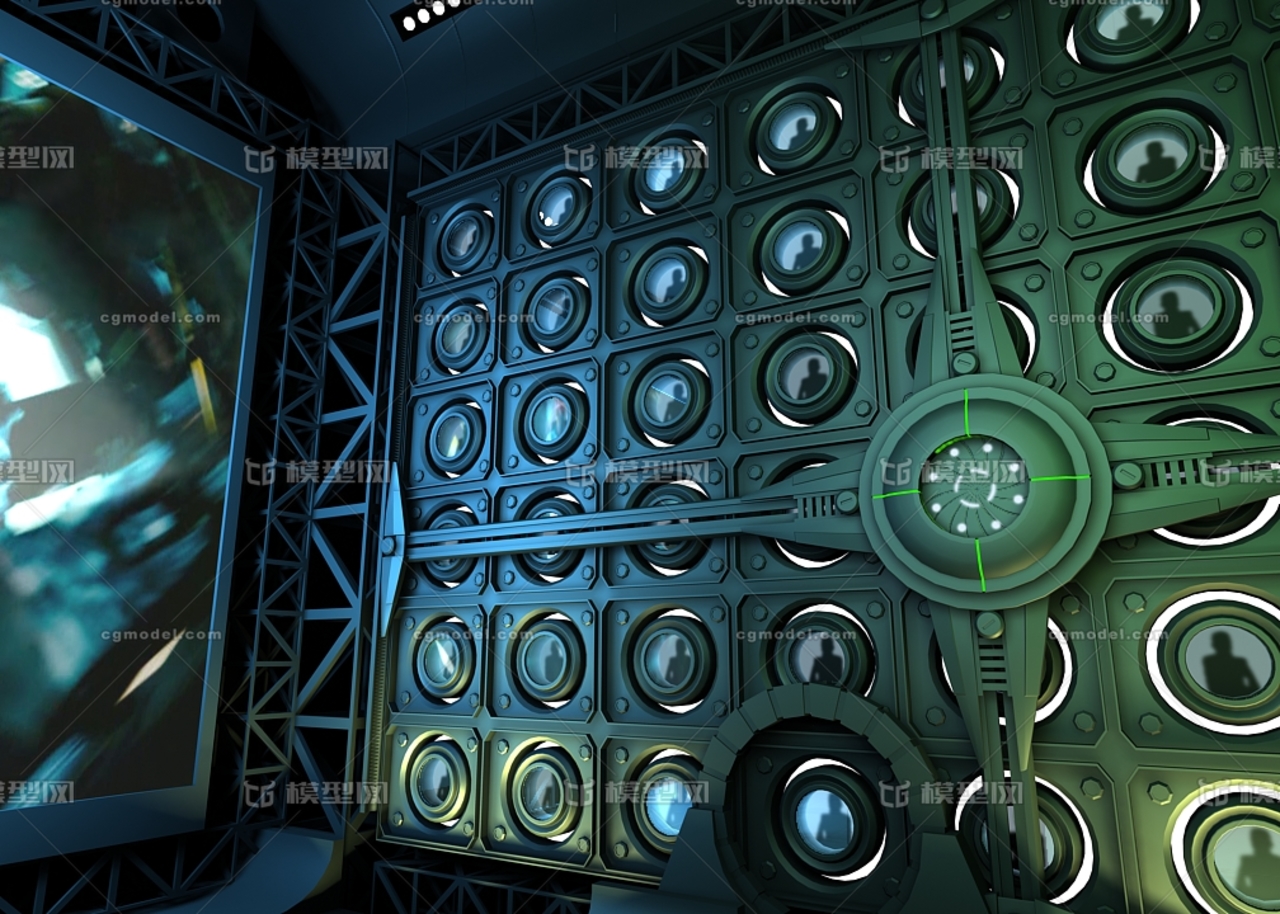 电子竞技 电竞-科幻 电玩 游戏 变形金刚 机械胶囊座舱 数码多媒体