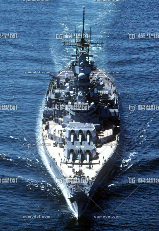 写实精品二战珍珠港 密苏里号战列舰 uss missouri (bb-63) p096-s 依