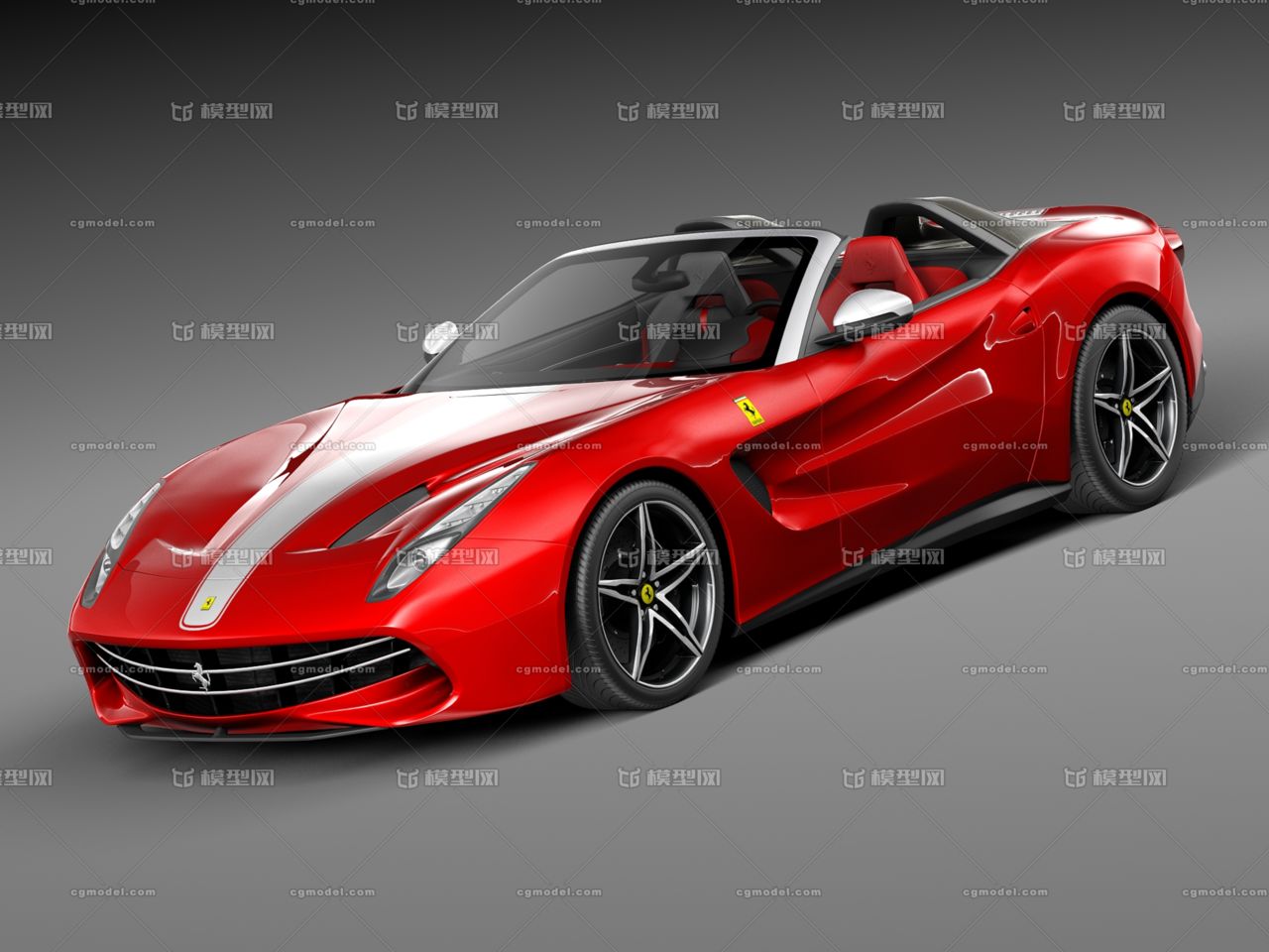 跑车模型 法拉利(ferrari) f60 america 2015
