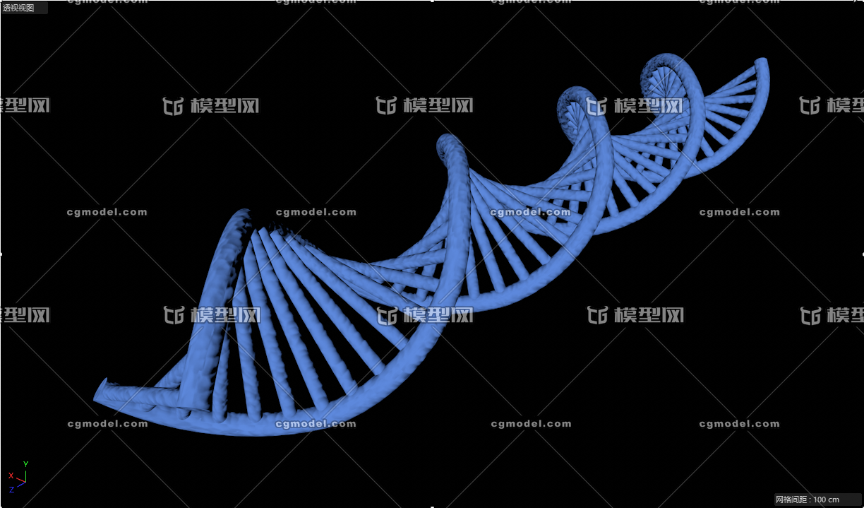 生物dna链 双螺旋分子结构