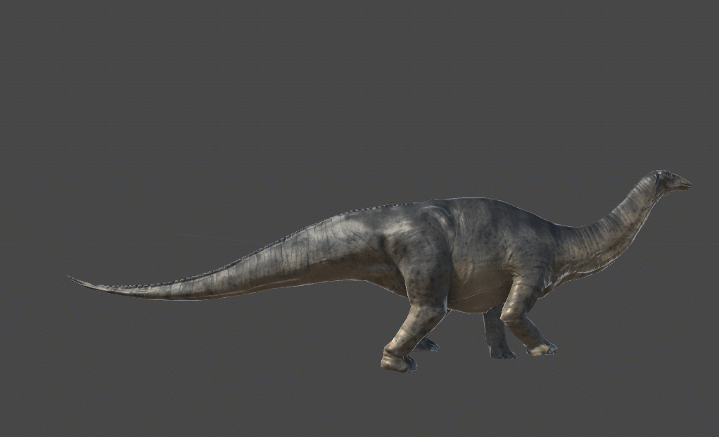迷惑龙 虚拟现实3d模型 unity资源包 带恐龙叫声音效