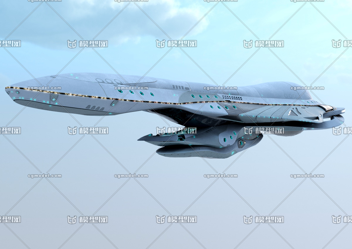宇宙飞船 pbr写实 母舰 太空飞船 scifi 战舰 舰艇 星际穿越 外星飞