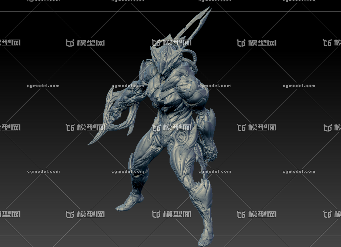 操场战甲WarframeGilgameshZBRUSH分图纸星际部件图片