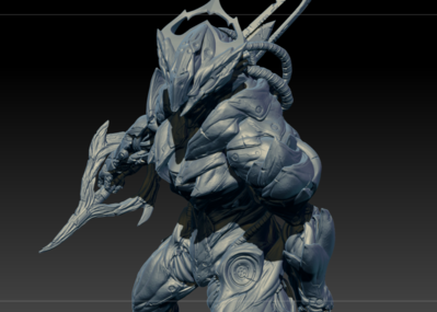 星际战甲WarframeGilgameshZBRUSH分工程部件审批单图纸图片