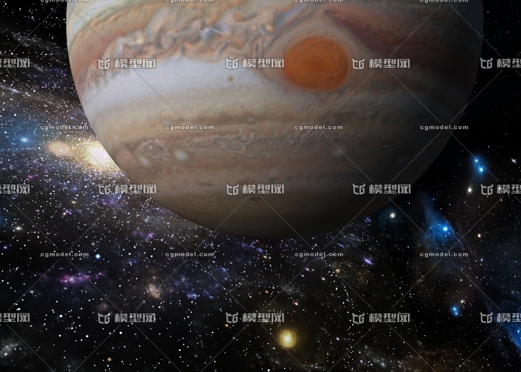 写实科幻宇宙星球场景,科幻世界,宇宙,木星,火星,影视动画,max模型