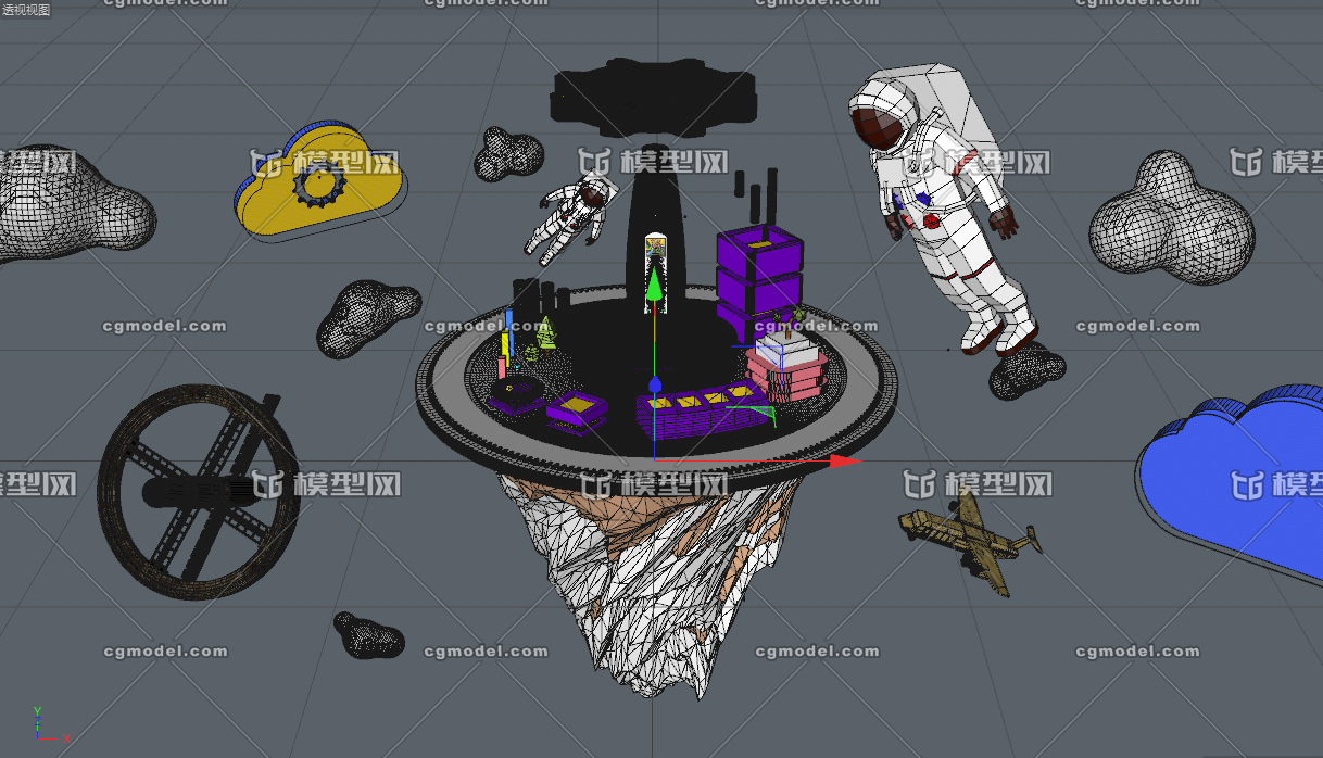 模型制作教案下载_制作3d人面玩偶陶瓷模型机器_数学教具制作模型