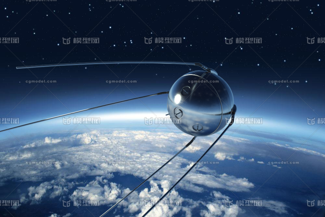 第一颗人造卫星斯普特尼克一号 人造地球卫星1号 卫星 航天设备 航天