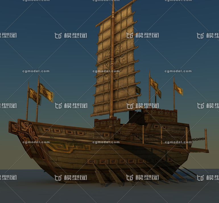 古代战船,帆船,三国古战船,战旗,战舰,水上作战的船舶,风帆战船,古代