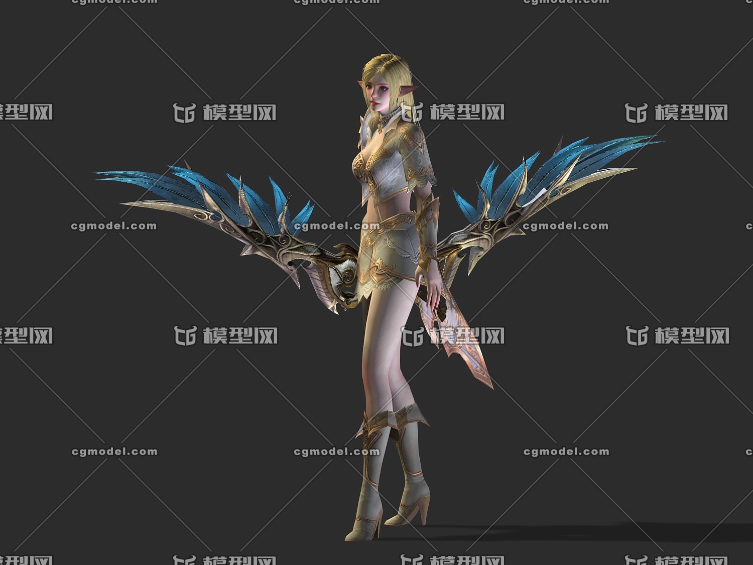 次时代女精灵弓箭手