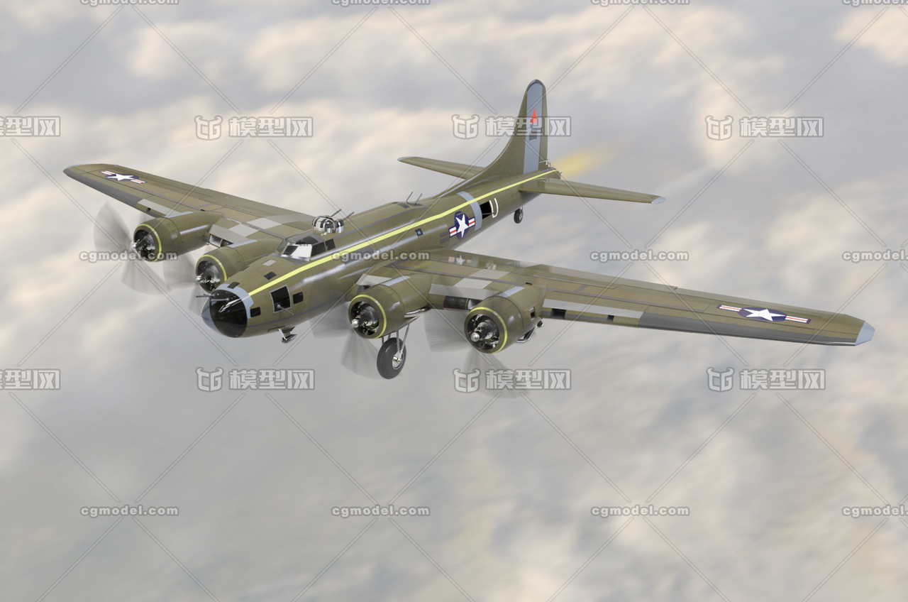 b-17轰炸机 b17 b-29轰炸机 美国轰炸机 波音b17