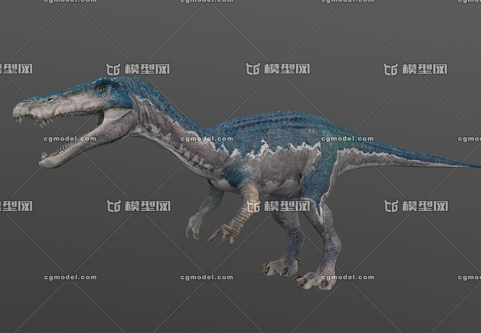 超写实 重爪龙 笨抓龙 次世代 恐爪龙 baryonyx dinosaur