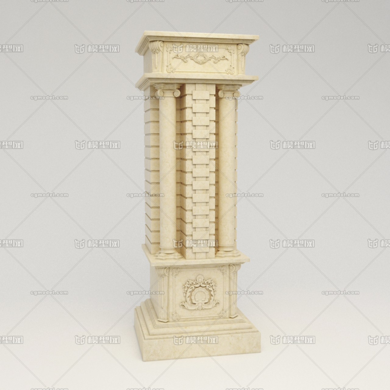 欧式古希腊巴洛克柱子石柱