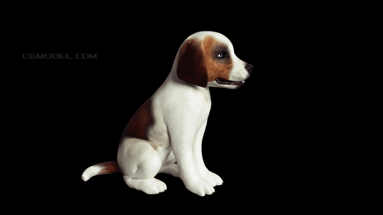 狗狗q萌爱犬 可爱宠物 带动画