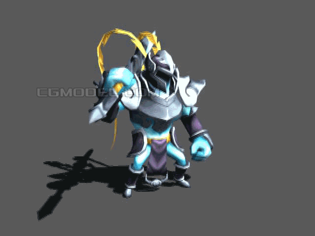 男战士/单刀/刀/剑//战士游戏动作整套_banalo凡作品