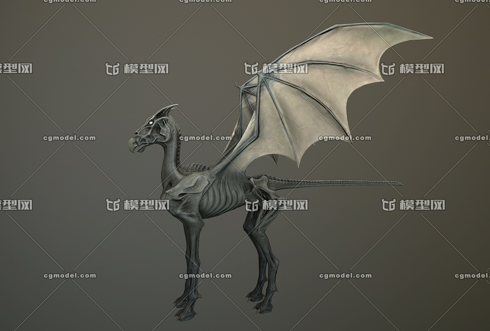 夜骐  thestral  魔法生物 哈利波特 黑魔星  次世代 神奇生物