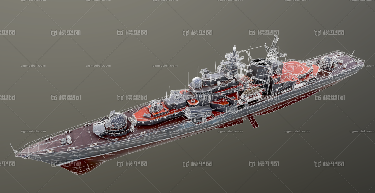 次世代 pbr 战舰 苏联 俄罗斯 956型驱逐舰 无畏级驱逐舰 sovremenny
