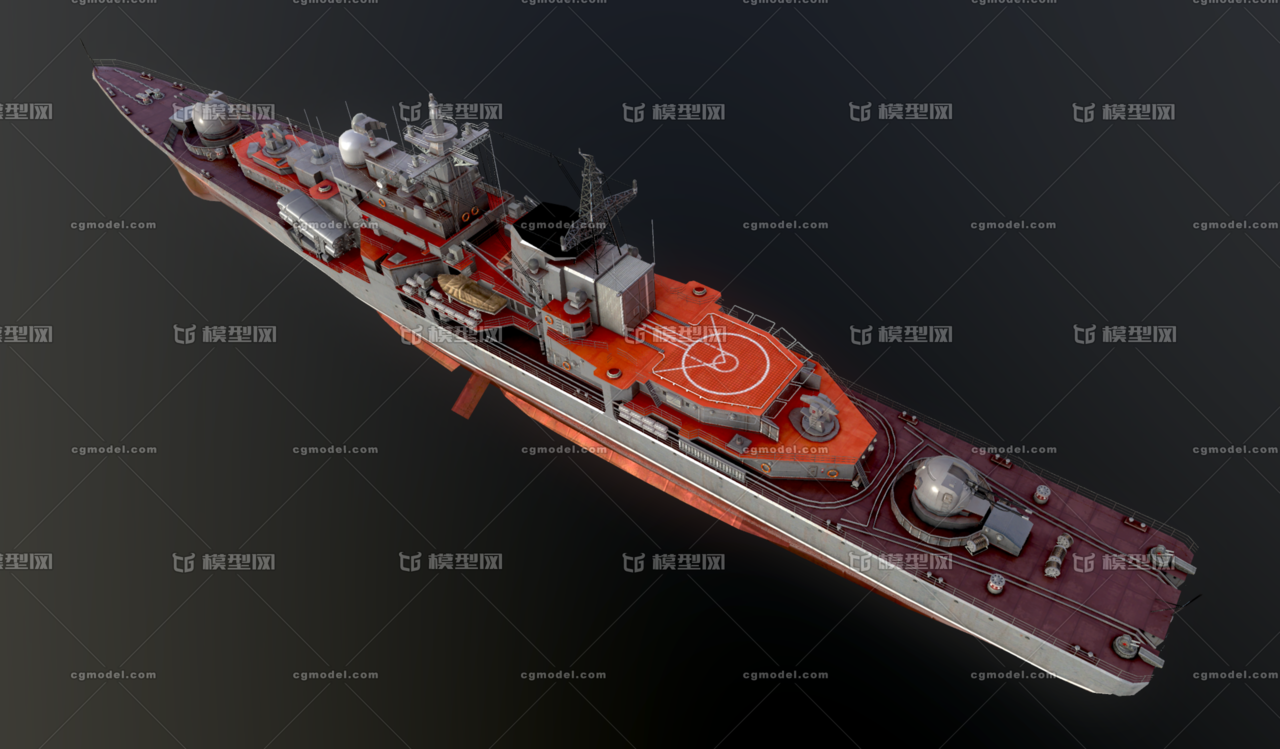 次世代 pbr 战舰 苏联 俄罗斯 956型驱逐舰 无畏级驱逐舰 sovremenny