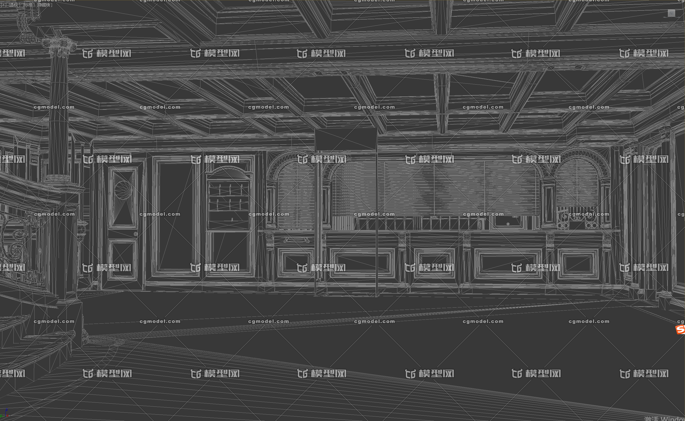 泰坦尼克号内部船舱模型titanic