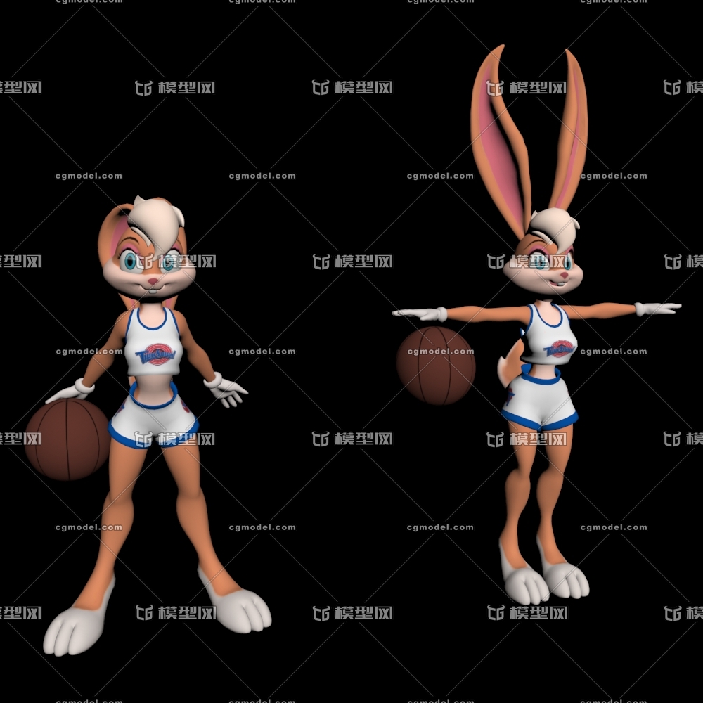 空中大灌篮 罗拉兔 lola bunny