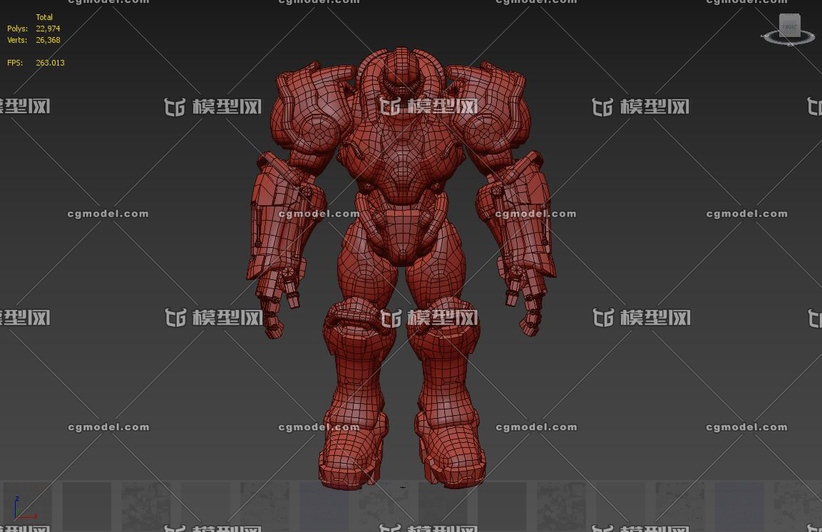 pbr写实 科幻机甲 高质量 动力装甲 简模 外骨骼装甲