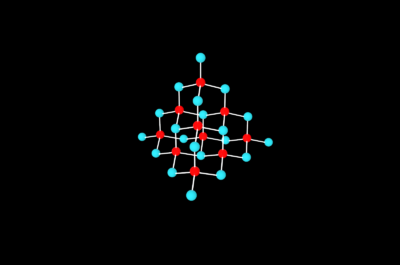 分子结构三维模型