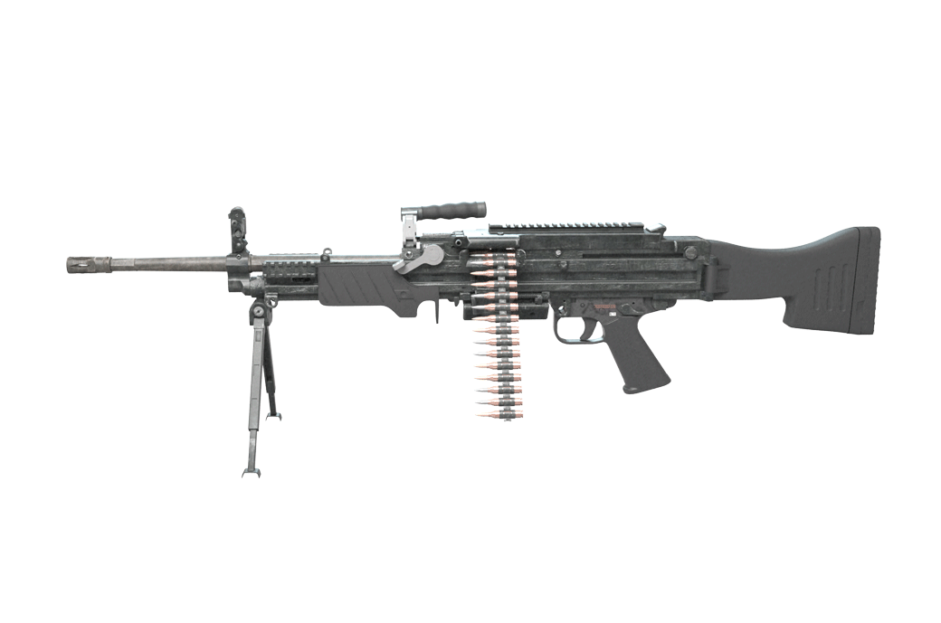 【shaw】hk mg43通用机枪 模型影视游戏高模!