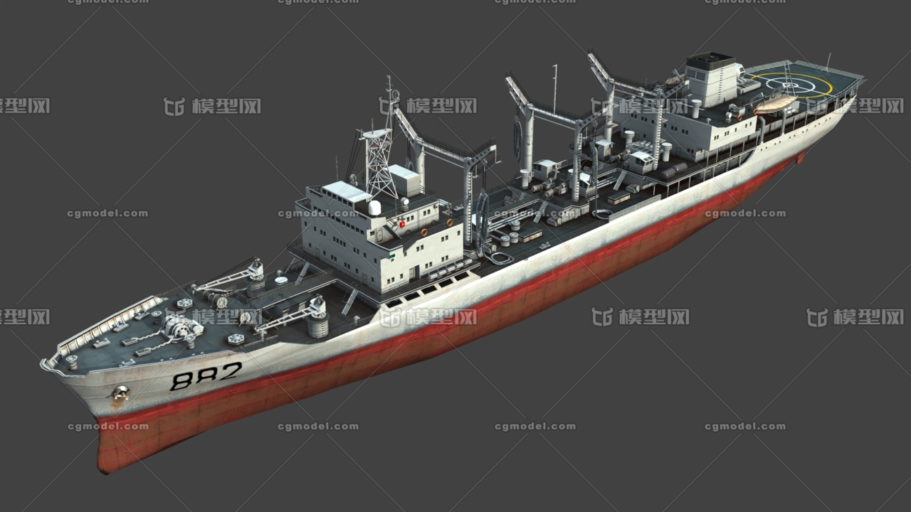 905型太仓级综合补给舰 国产综合补给船 鄱阳湖号