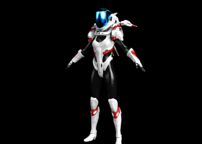 科幻人物服装 未来太空服饰 科技服装 飞行服 机器人 科幻机甲战士
