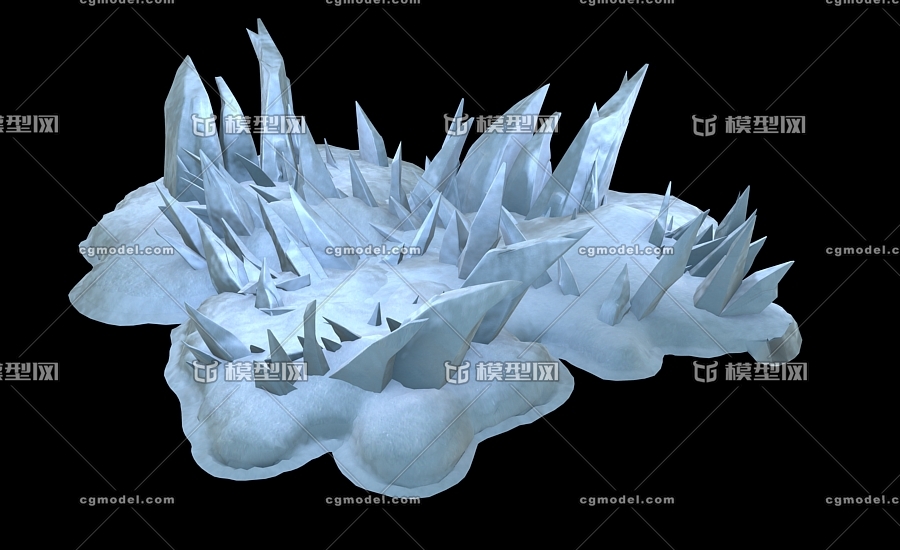 卡通冰山 海上冰山 海面 雪山 冰块 卡通冰面 海上冰山 冰锥 冰洞