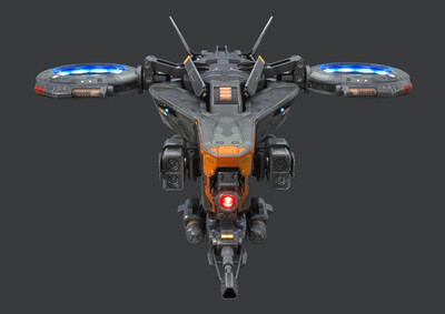 次世代 pbr 科幻飞机 科幻直升机 飞船 战舰 战机 人工智能 战斗机