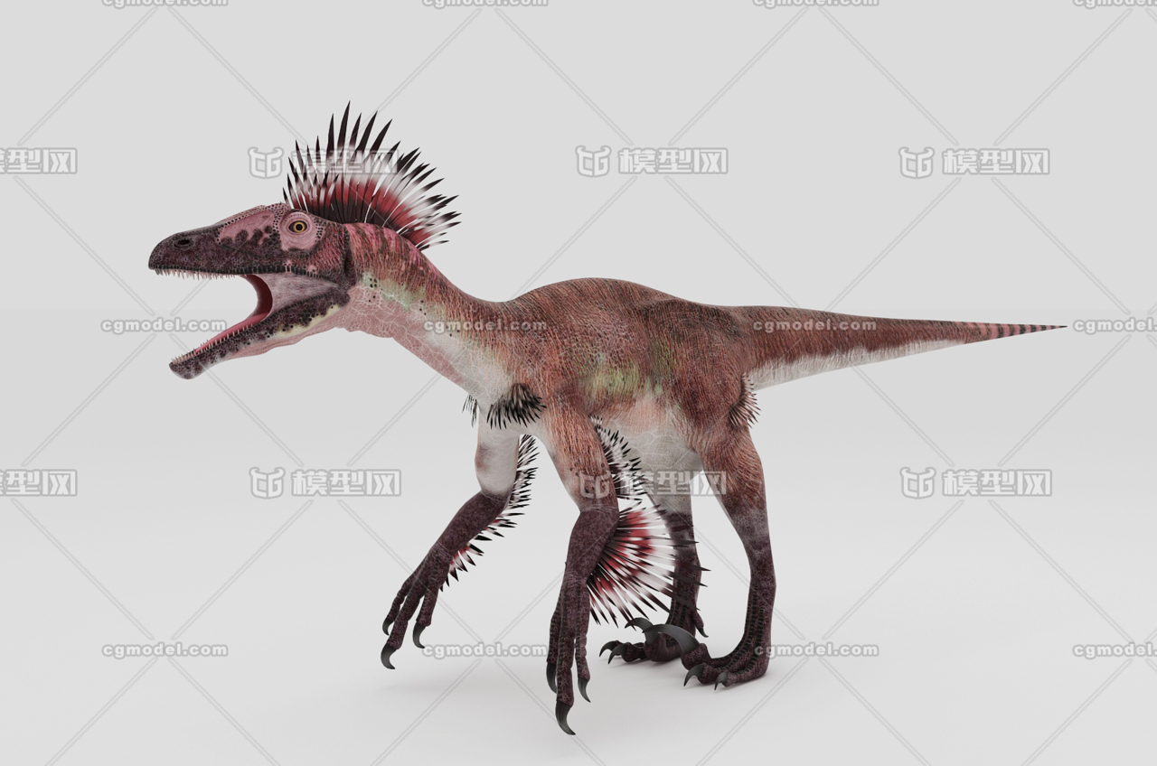 恐爪龙 deinonychus 恐龙