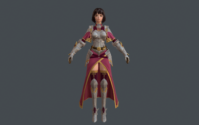 美女 战士 女战士 御姐 美人 女孩 女骑士 圣骑士 盔甲 御姐 小姐姐