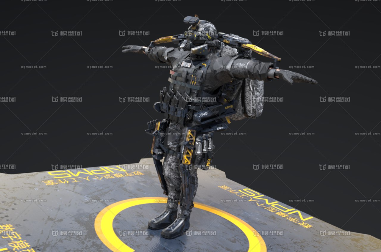 npms_次世代外骨骼士兵-机器人/机甲-人物-npms-cg
