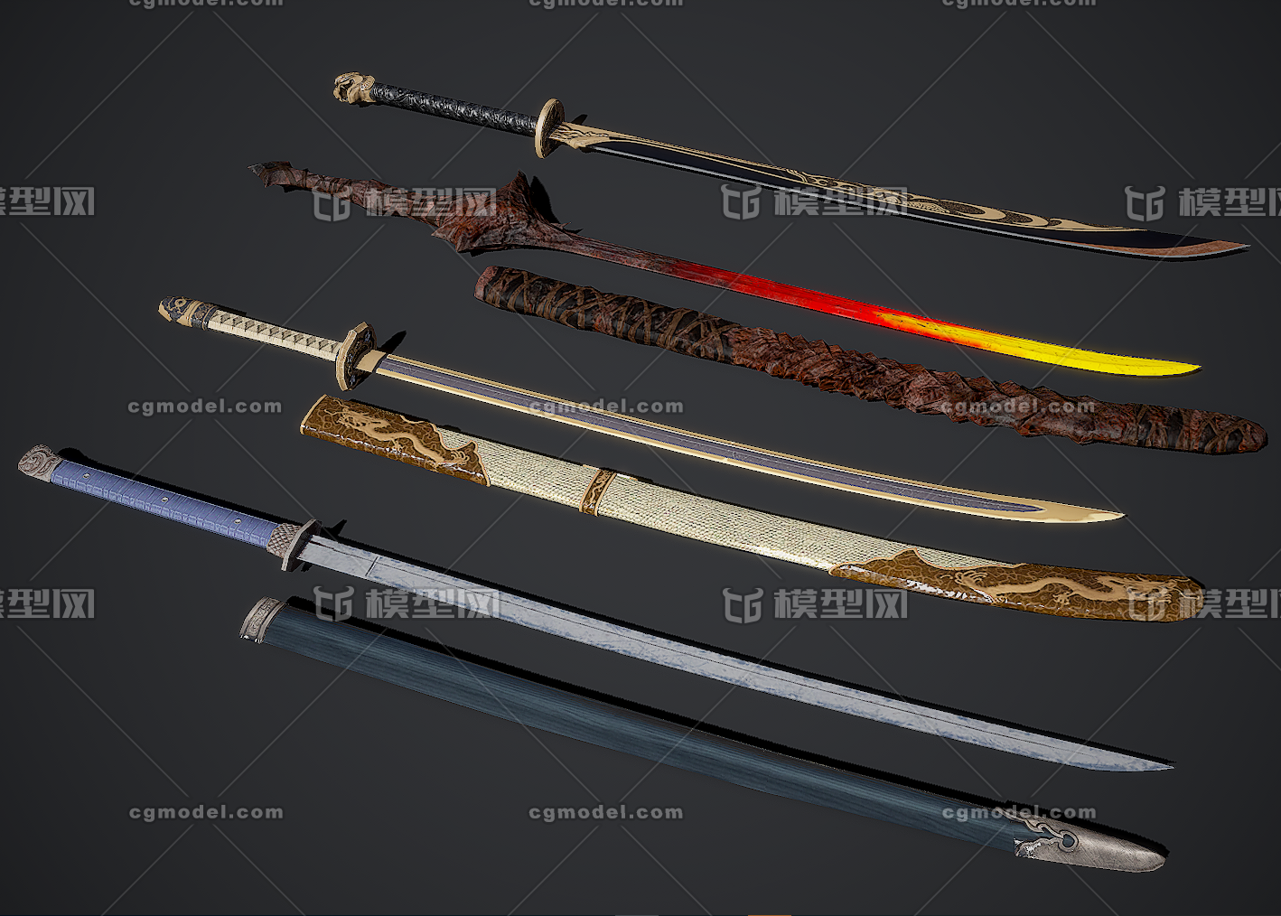 次世代 古代佩刀 宝刀 古代刀 神兵 刀剑 武器 写实中国刀 弯刀 砍刀