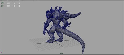 次世代恐惧魔王 熔岩怪 火神 守卫者 岩浆怪 熔岩魔 怪物 boss 地狱