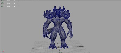 次世代恐惧魔王 熔岩怪 火神 守卫者 岩浆怪 熔岩魔 怪物 boss 地狱