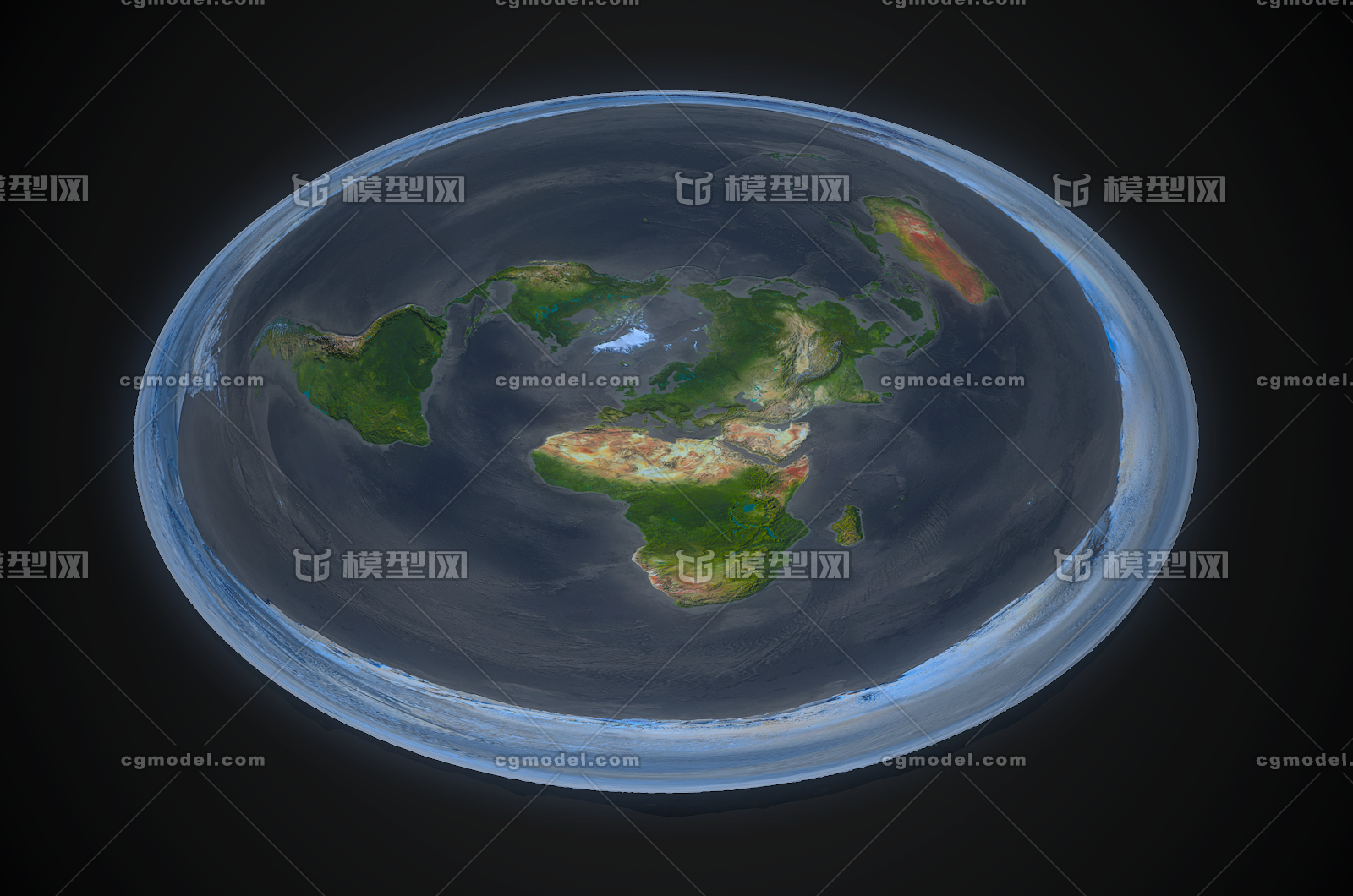 022 地球立体地图 地球 地形 地图 星球 陆地 地球仪 地形图 地表