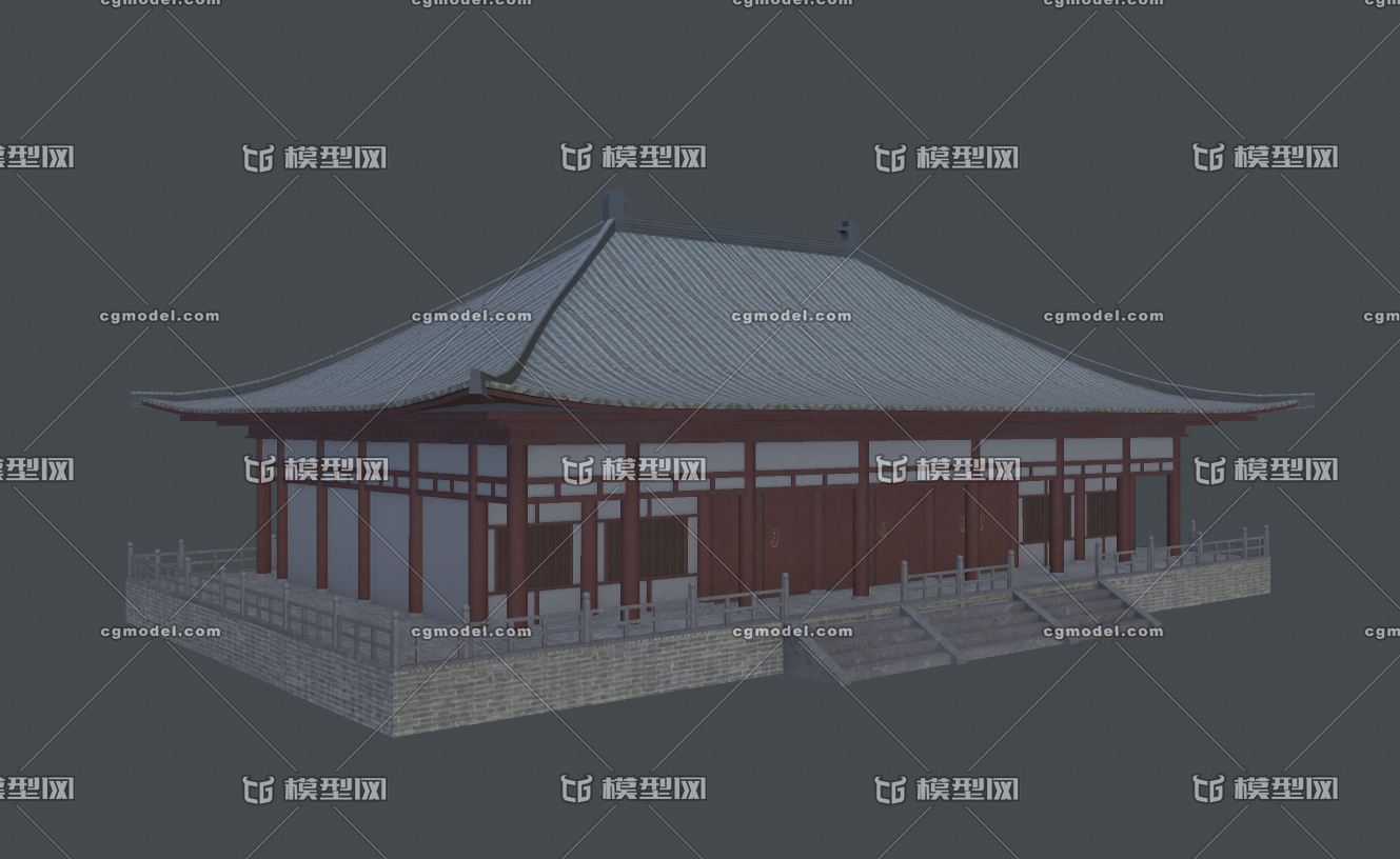 古代建筑房子古代房子寺庙建筑