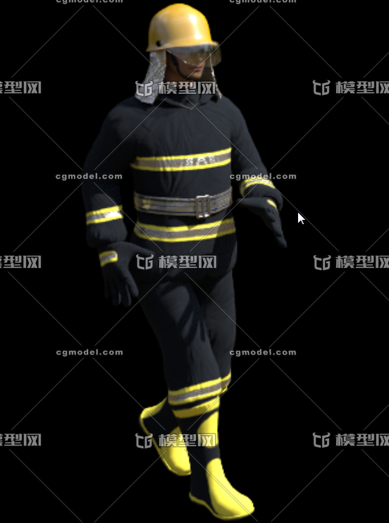 中国消防战士,消防员_729803525作品_人物男人_cg模型网