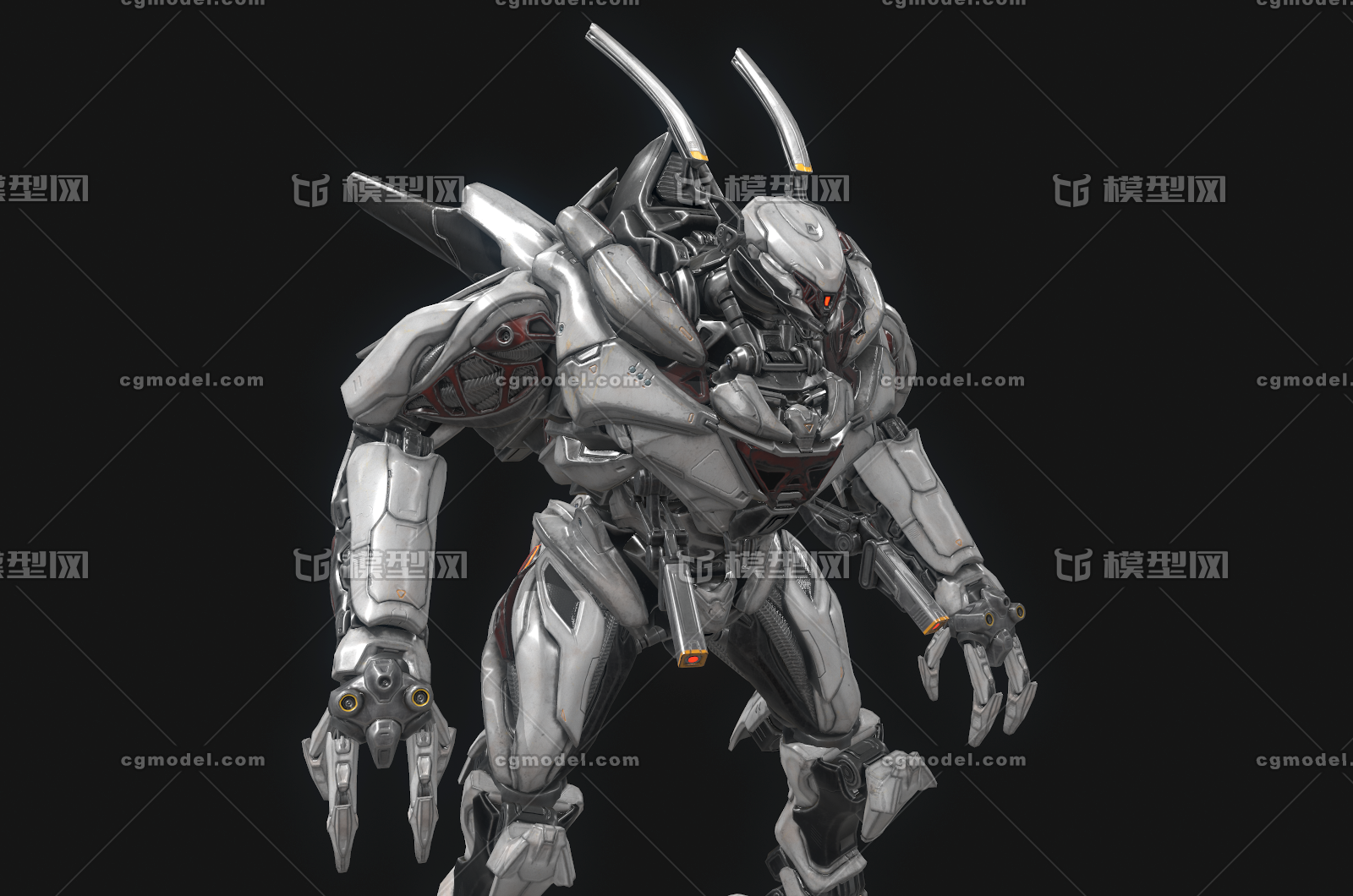 022 pbr次世代 科幻 机甲  机器人 ai 人工智能 装甲 高科技 人