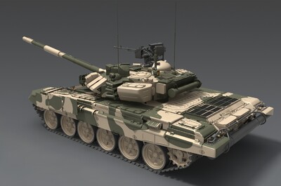 t90 t-90主战坦克 工业级坦克 俄式坦克 装甲车