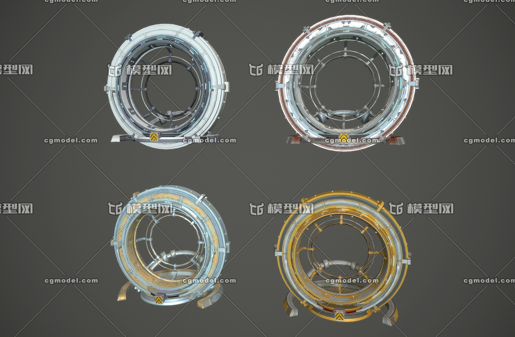 次世代 科幻空间传送装置 高科技传送器 未来传送门 teleporter