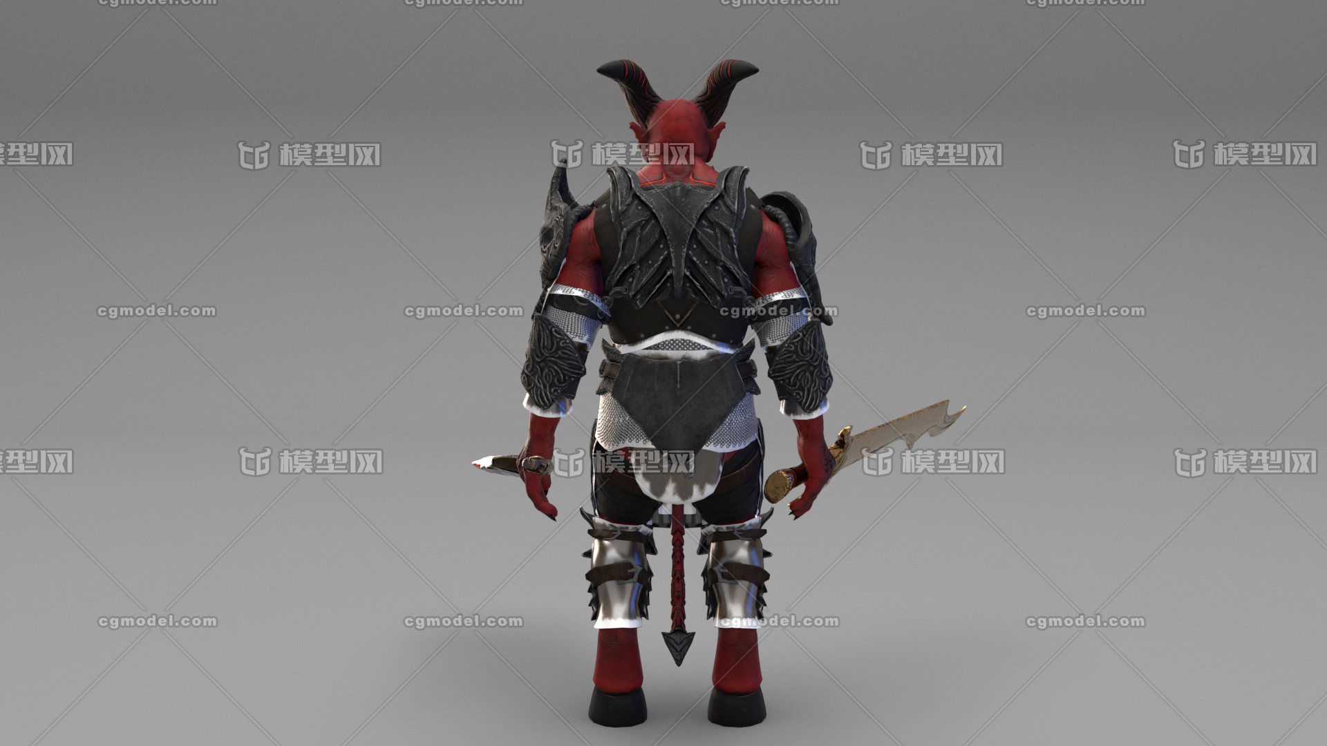 恶魔 牛角怪 羊角怪 恶魔之王 地狱恶魔 狂战士 魔武士 pbr