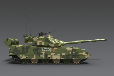 15式轻量化主战坦克 轻型坦克 ztq-15 99a vt5