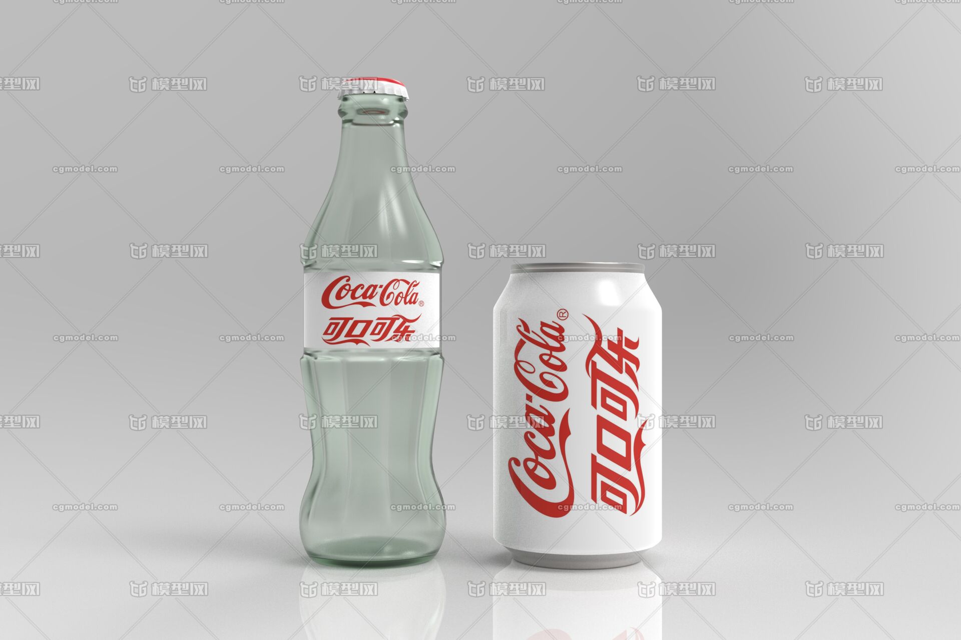 可乐瓶 汽水瓶 可口可乐 coca cola 碳酸饮料 玻璃瓶 易拉罐 金属罐